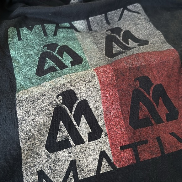 Matix Men's Black Graphic T-Shirt - Picture 6 of 6